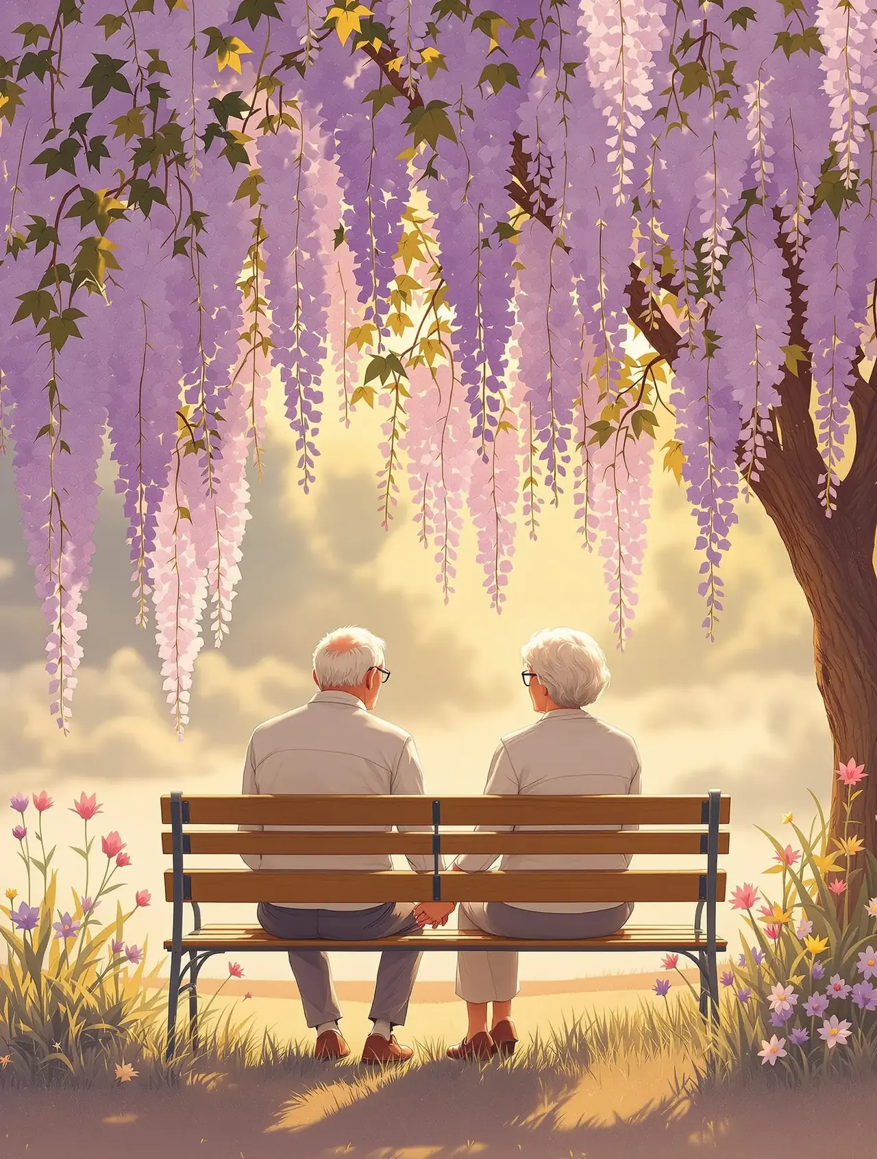 紫藤花开的日子 - 爱看电影网影视作品封面